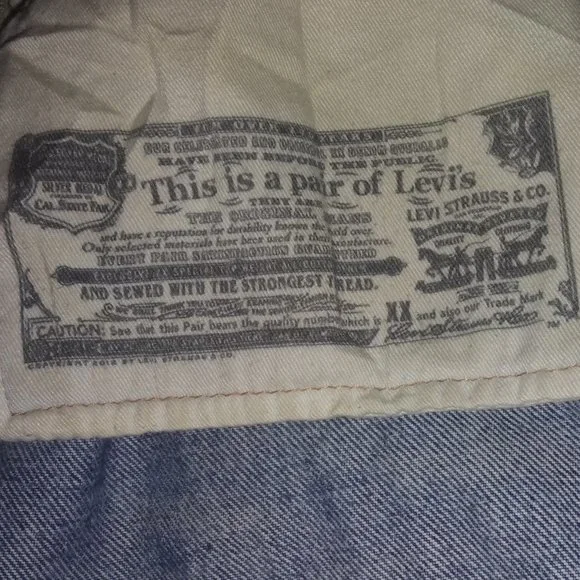 Original 501 Levi's selvedge denim Jeans - Picture 14 of 16